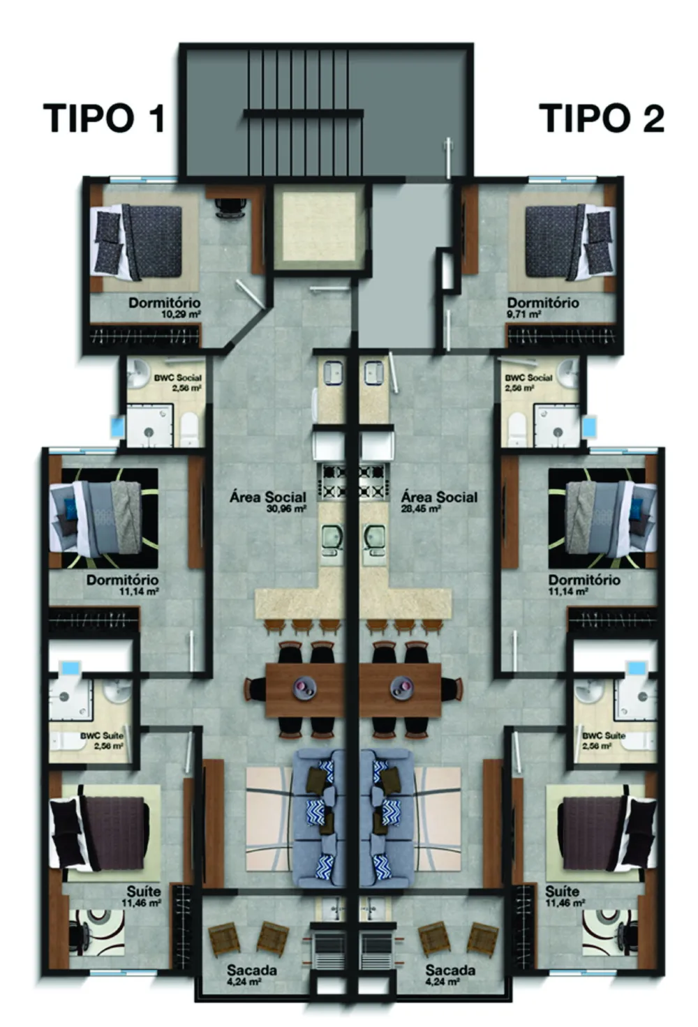 Apartamento para venda no bairro São Francisco de Assis em Camboriú