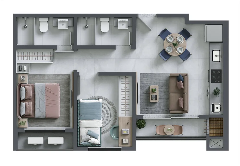 Apartamento para venda no bairro Dom Bosco em Itajaí