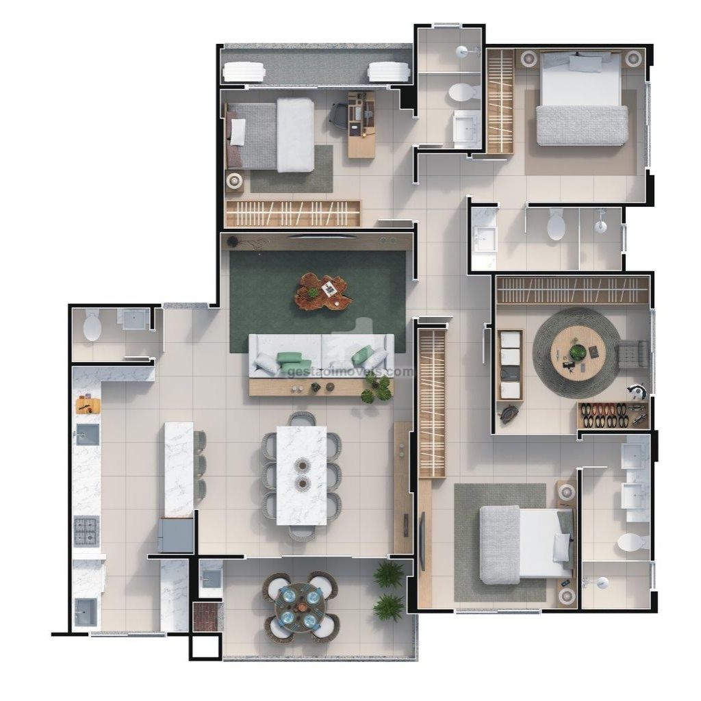 Apartamento, 3 quartos, 130 m² - Foto 18