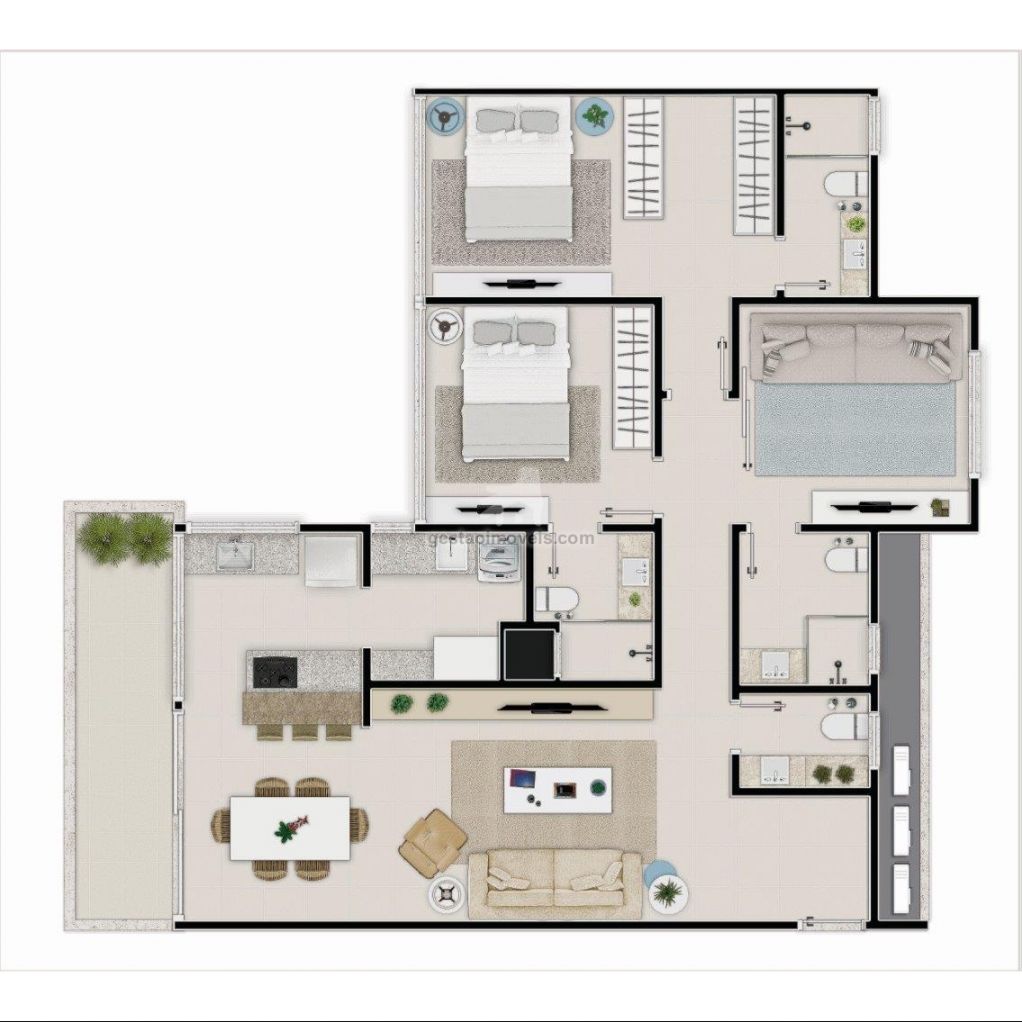 Apartamento, 2 quartos, 91 m² - Foto 25