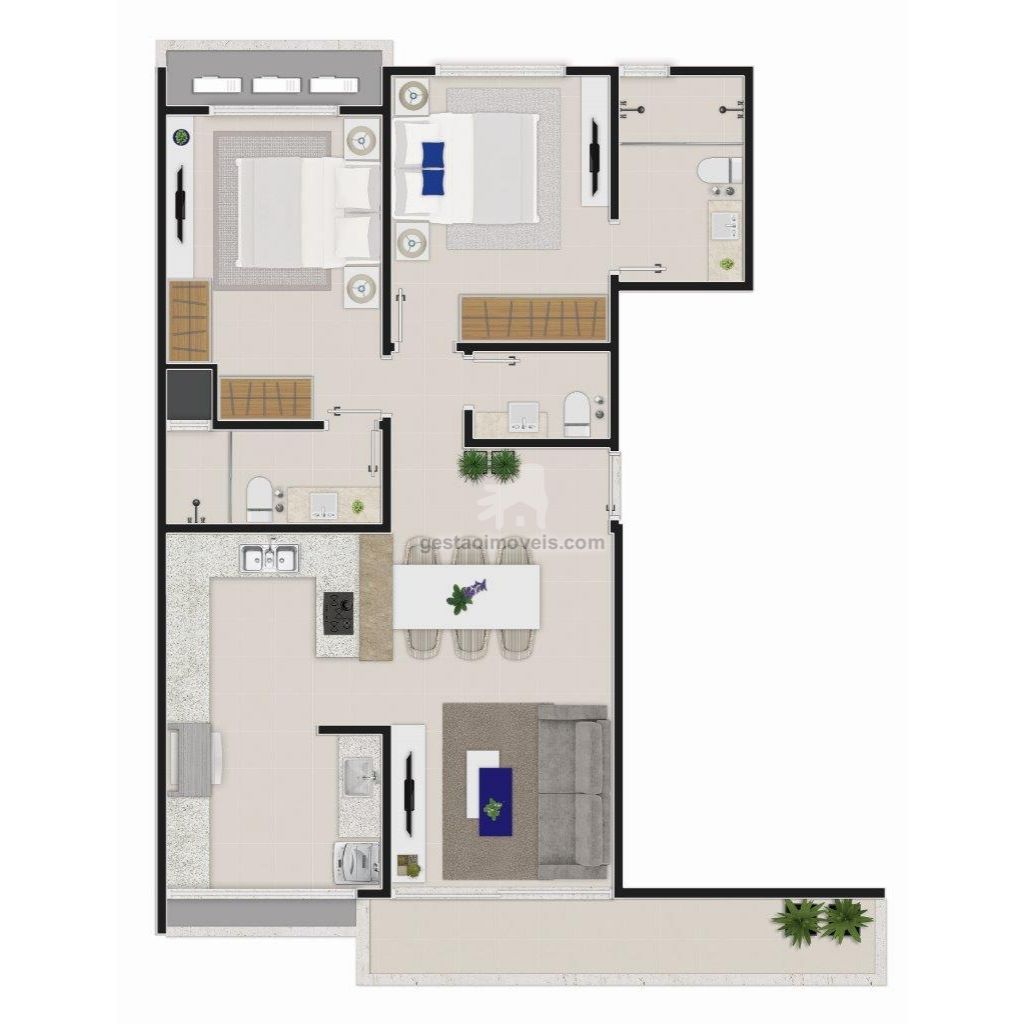 Apartamento, 2 quartos, 91 m² - Foto 28