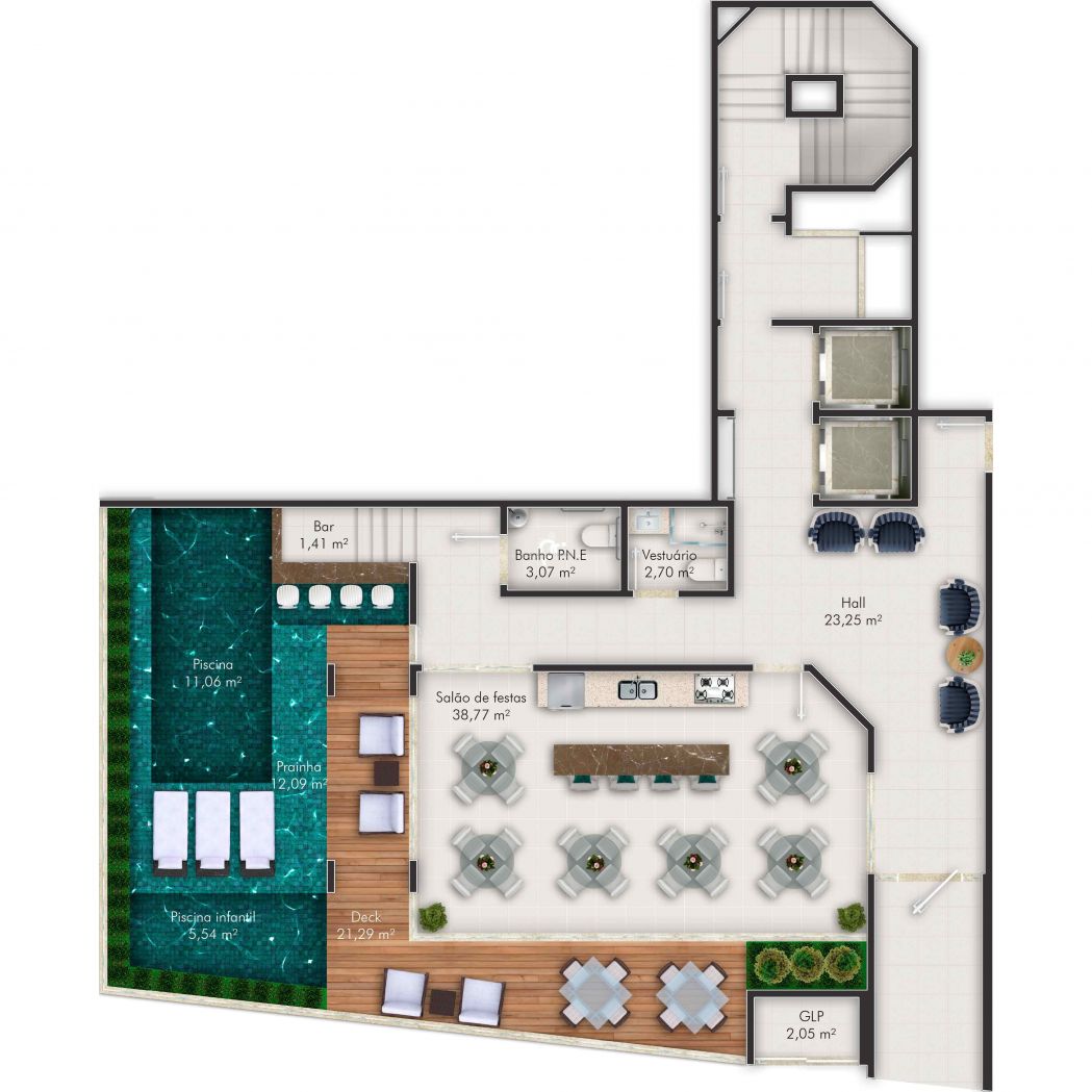 Apartamento, 2 quartos, 67 m² - Foto 21