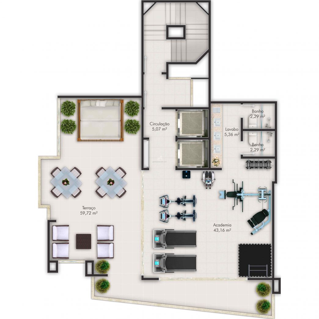 Apartamento, 2 quartos, 67 m² - Foto 20