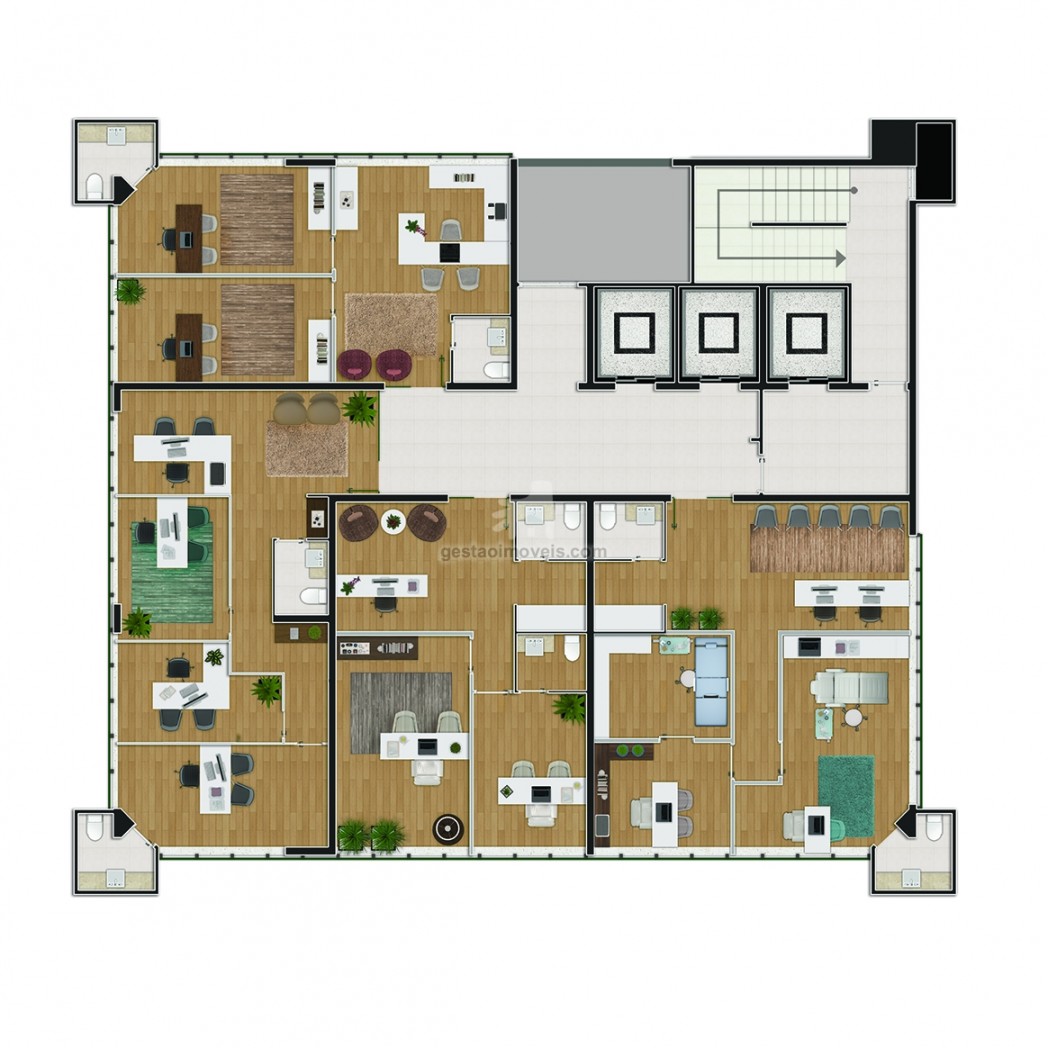 Sala-Conjunto, 61 m² - Foto 4