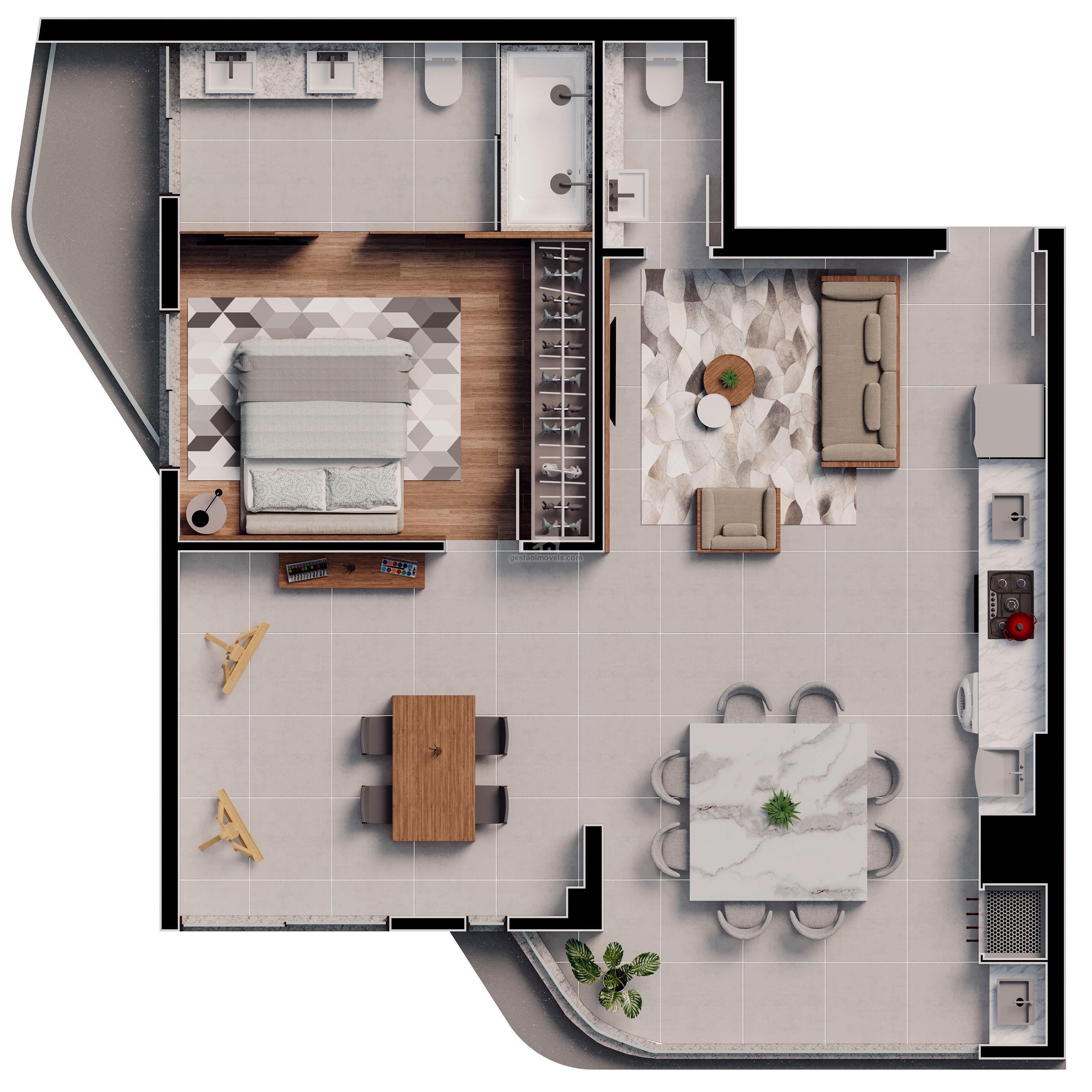 Apartamento, 2 quartos, 72 m² - Foto 10