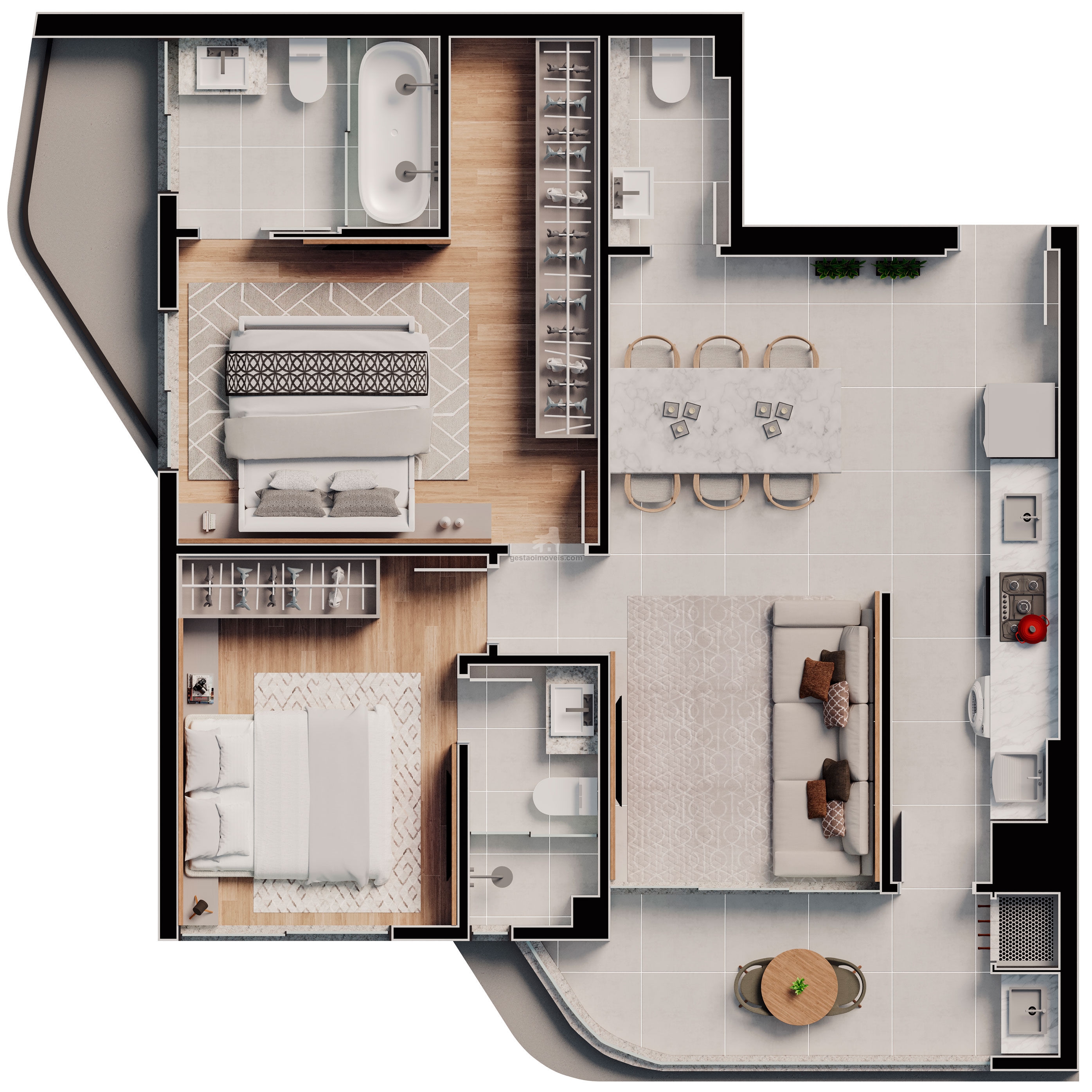 Apartamento, 2 quartos, 72 m² - Foto 16