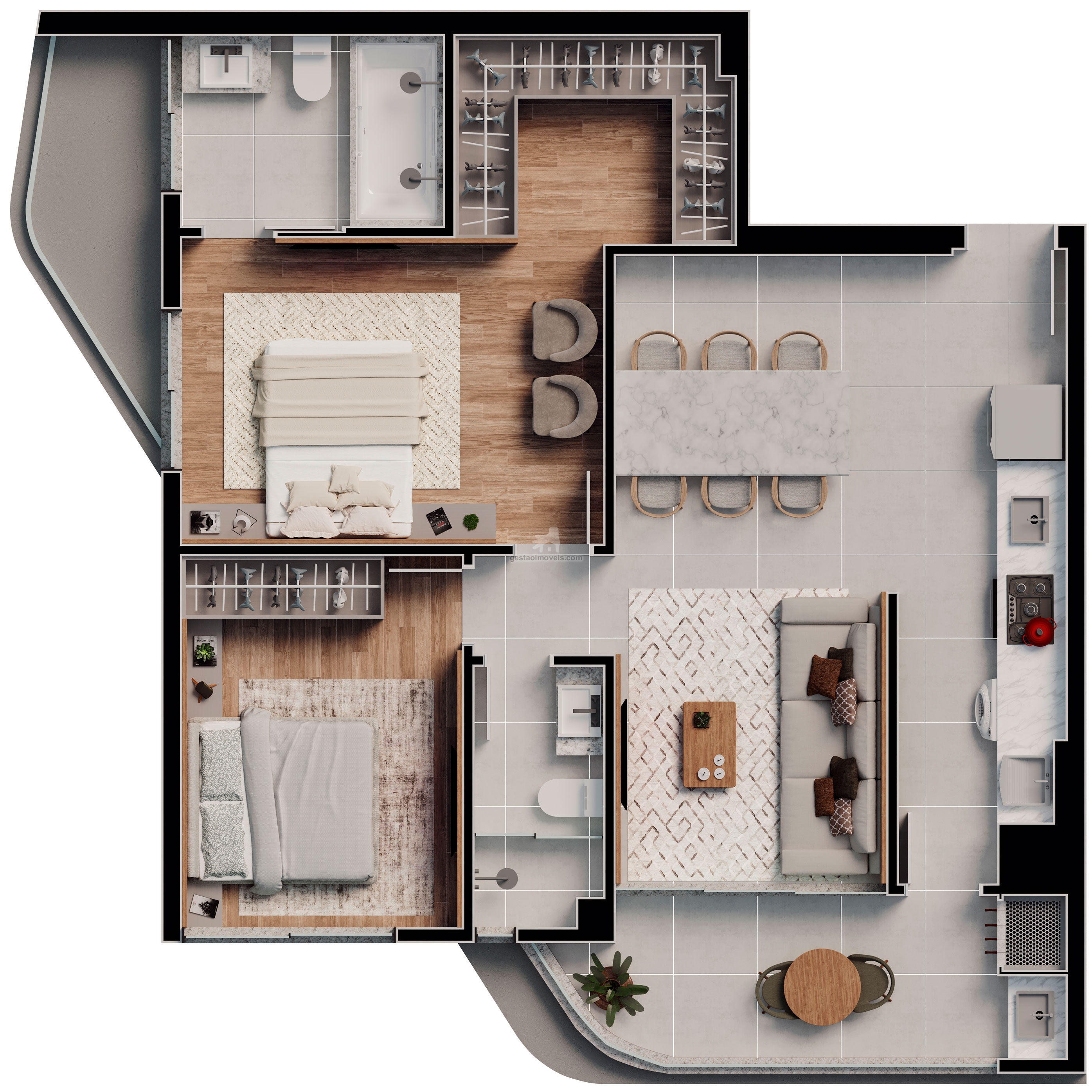 Apartamento, 2 quartos, 72 m² - Foto 17