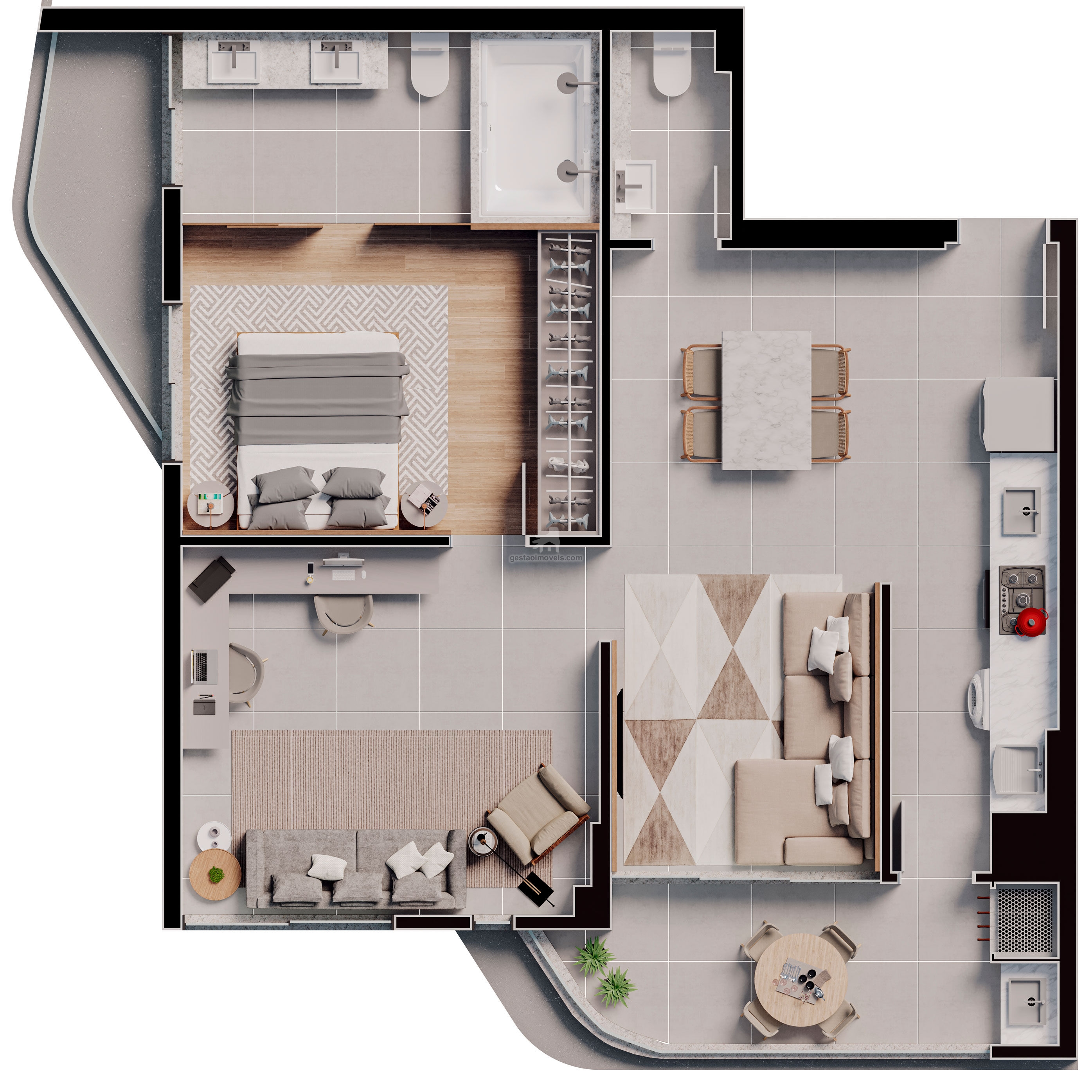 Apartamento, 2 quartos, 72 m² - Foto 18