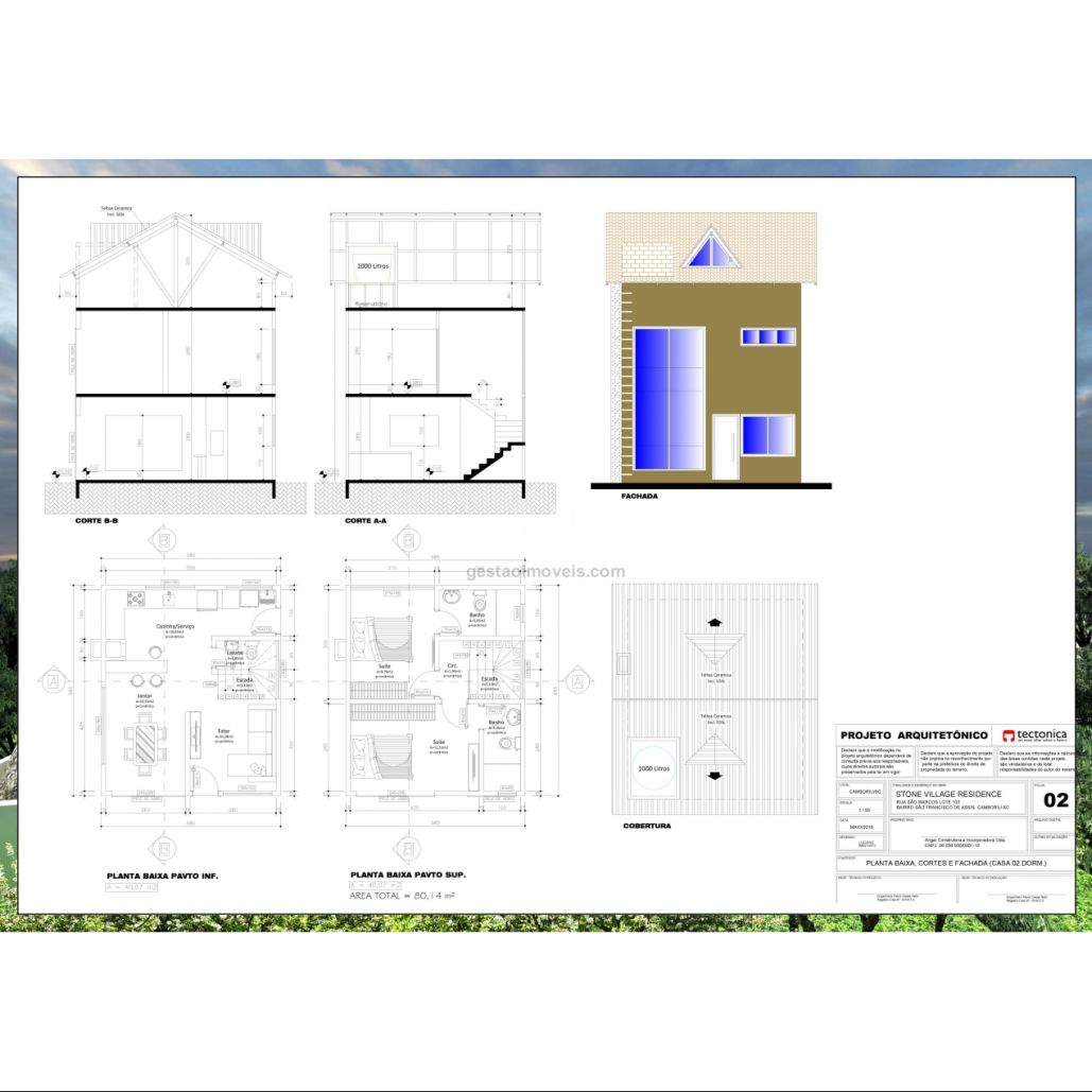 Casa, 2 quartos, 80 m² - Foto 6