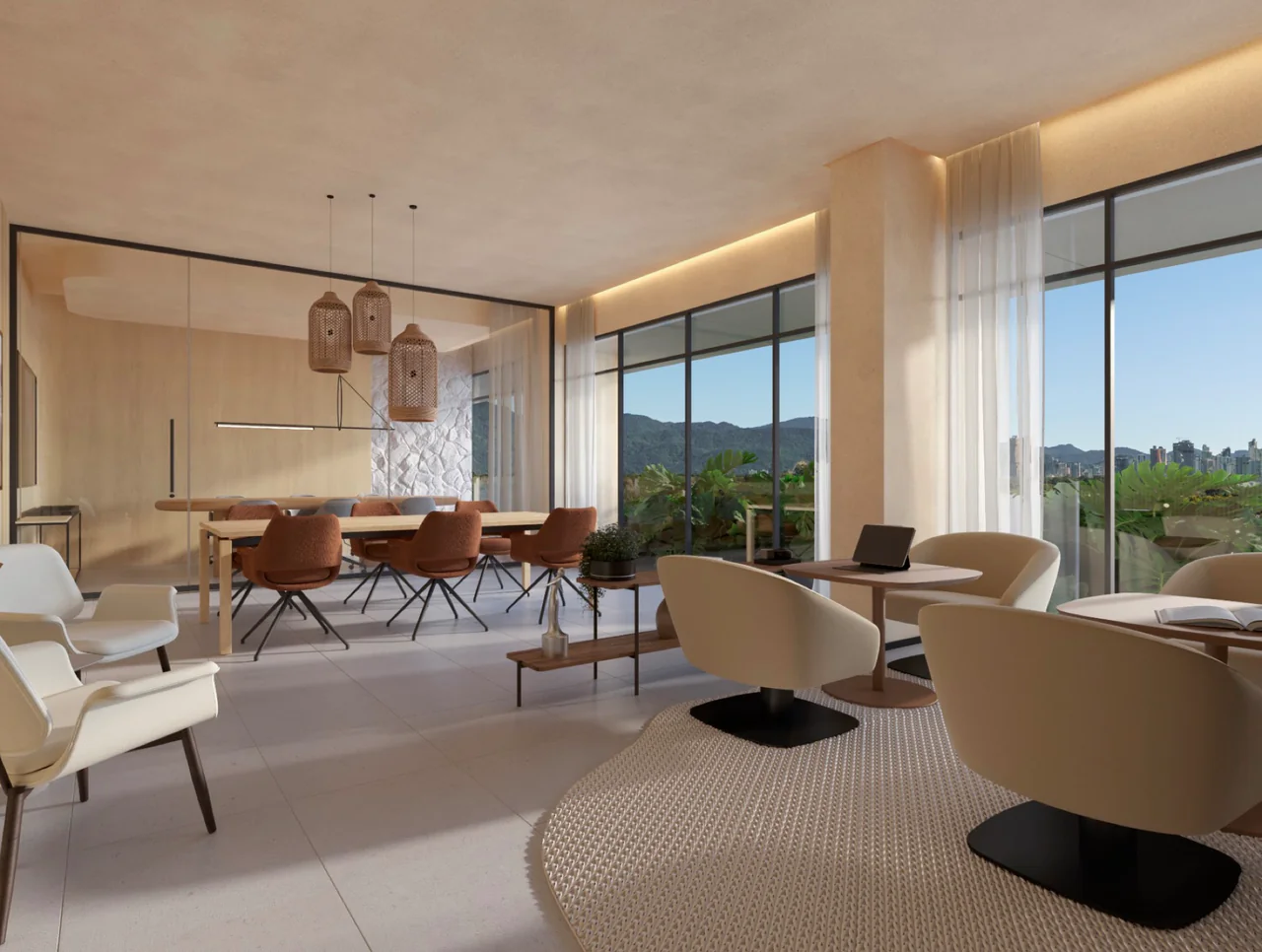 Valence Residence — Sala de reuniões / lounge